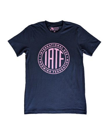 Blue W/ Pink Logo T-Shirt - LIMITED EDITION